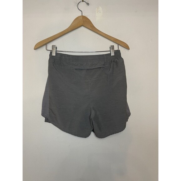 Nike Dri Fit WoMen's Small Gray Running Shorts Lined Active 4" Inseam - Picture 7 of 10